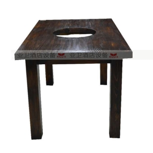 碳烧烤木餐桌椅系列-TSMCY26