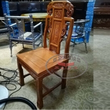 中式椅子53-非洲黄花梨象头椅