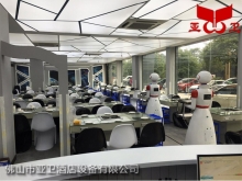 不锈钢带抽屉升降火锅桌SJHG01