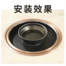 490下排烟烤涮一体炉