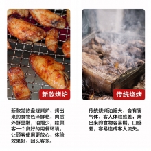 亚卫新款红外线发热烧烤炉  台式电烧烤炉  家用商用烧烤炉烤串炉